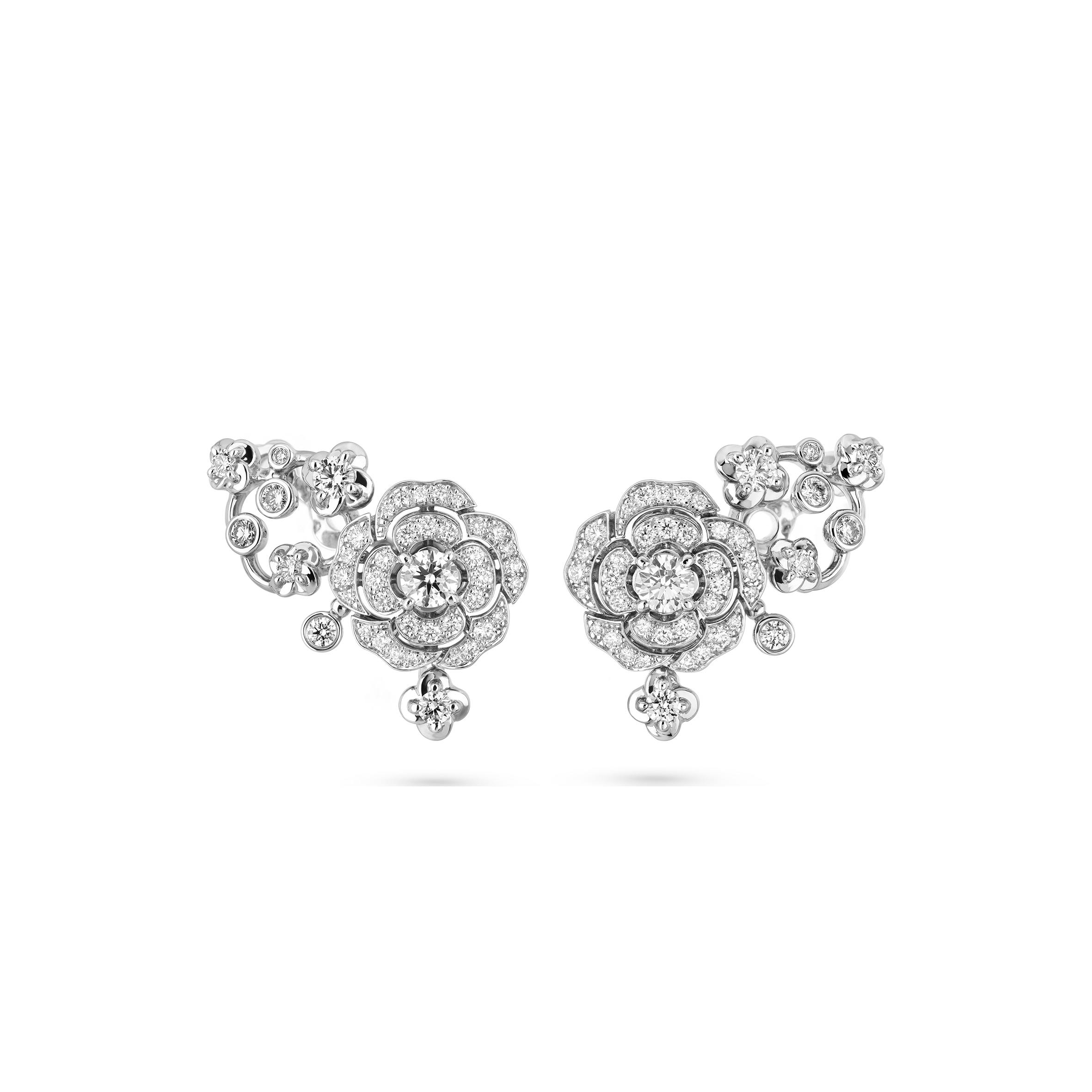 CHANEL BOUTON DE CAMÉLIA EARRINGS J12039 CHANEL BOUTON DE CAMÉLIA EARRINGS J12039